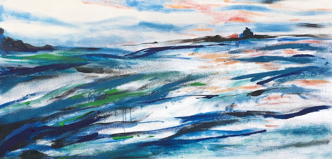 Steel Blue Coastal***Prints Available