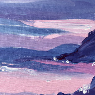 Lavender Grey at Sea